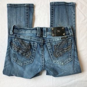 [Miss Me] Angel Wings Capri Jeans